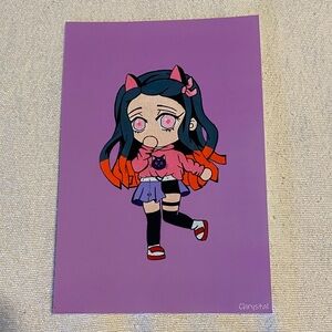 Demon slayer character 3x5 glossy photo